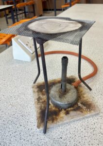 Bunsen Burner Set Up Bunsen Burner Set Up